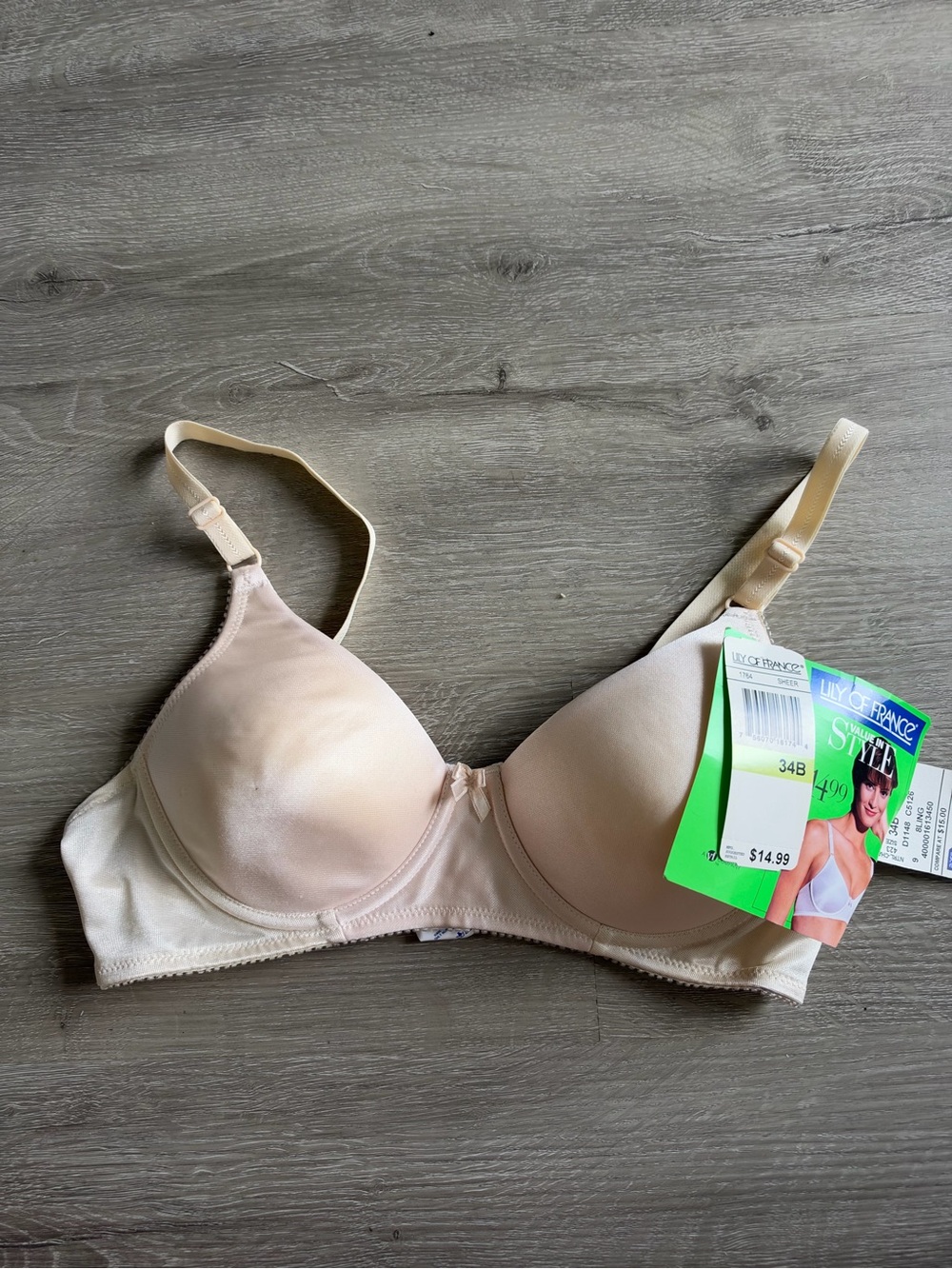 Lily of France Light Nude Smooth Molded Bra